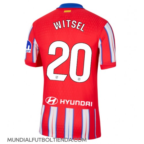 Camiseta Atletico Madrid Axel Witsel #20 Primera Equipación Replica 2024-25 mangas cortas